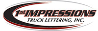 1st Impressions Truck Lettering, Phoenix, AZ